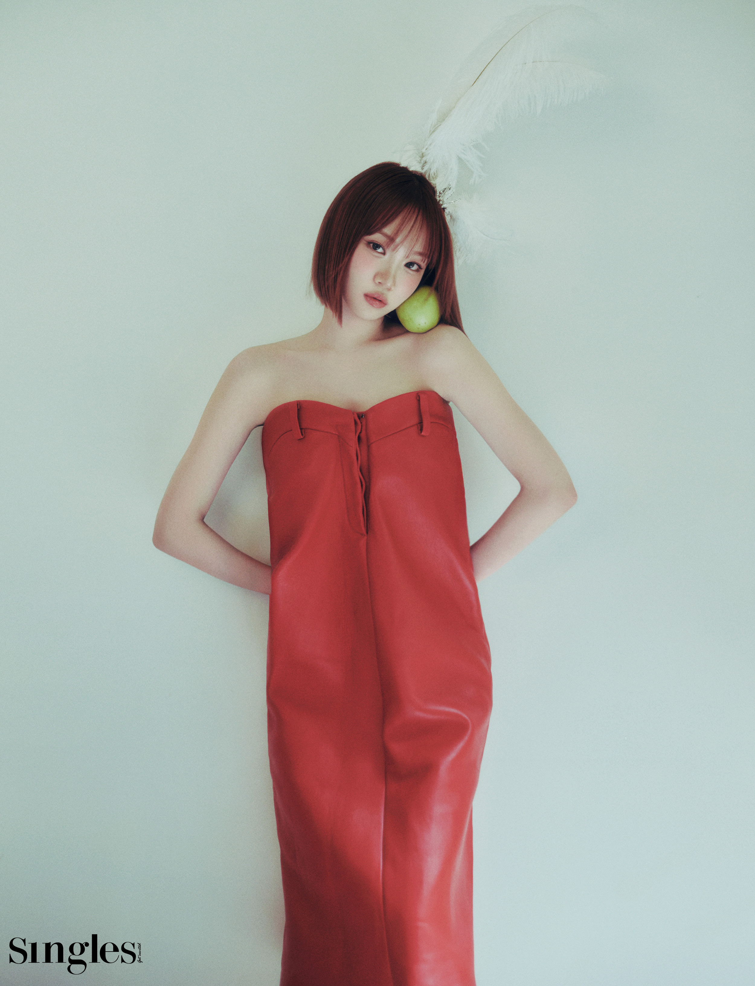 셀럽, 셀럽화보, 르세라핌 싱글즈 화보, 채원 싱글즈 화보, 크레이지, CRAZY